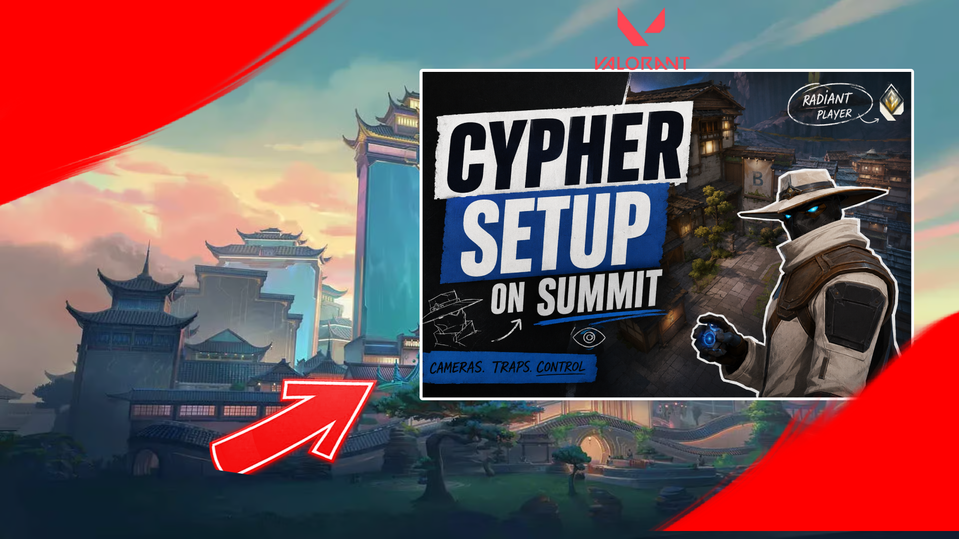 How to Play Cypher on Summit in VALORANT – Best Setups, Tripwires, Camera Spots & Tips
