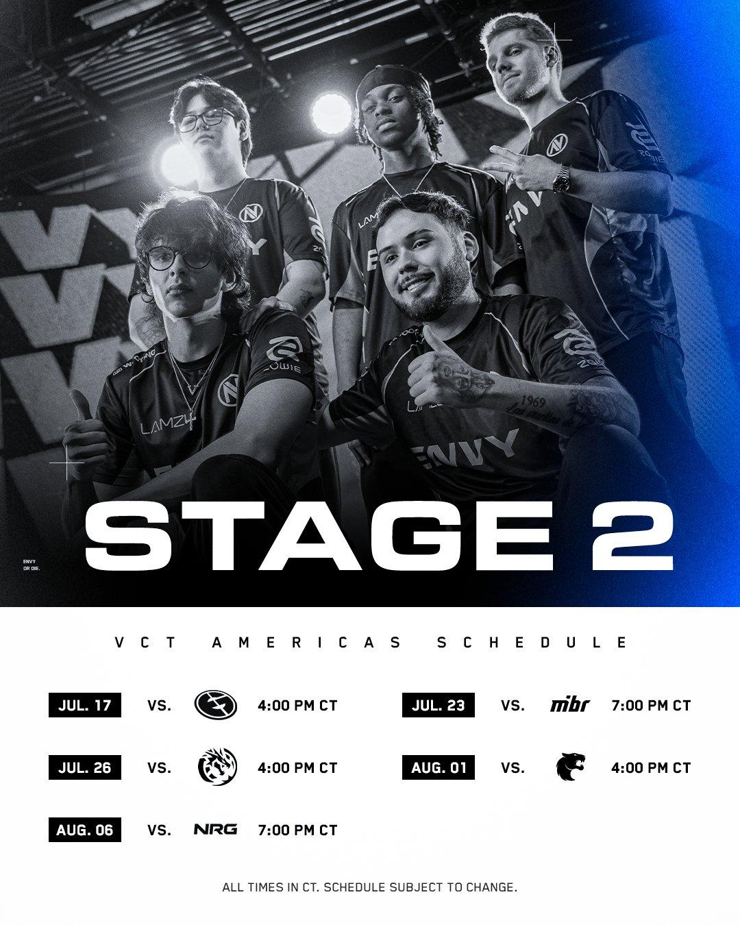 Nightz Joins ENVY for VCT Americas Stage 2, Set to Make Tier 1 Debut