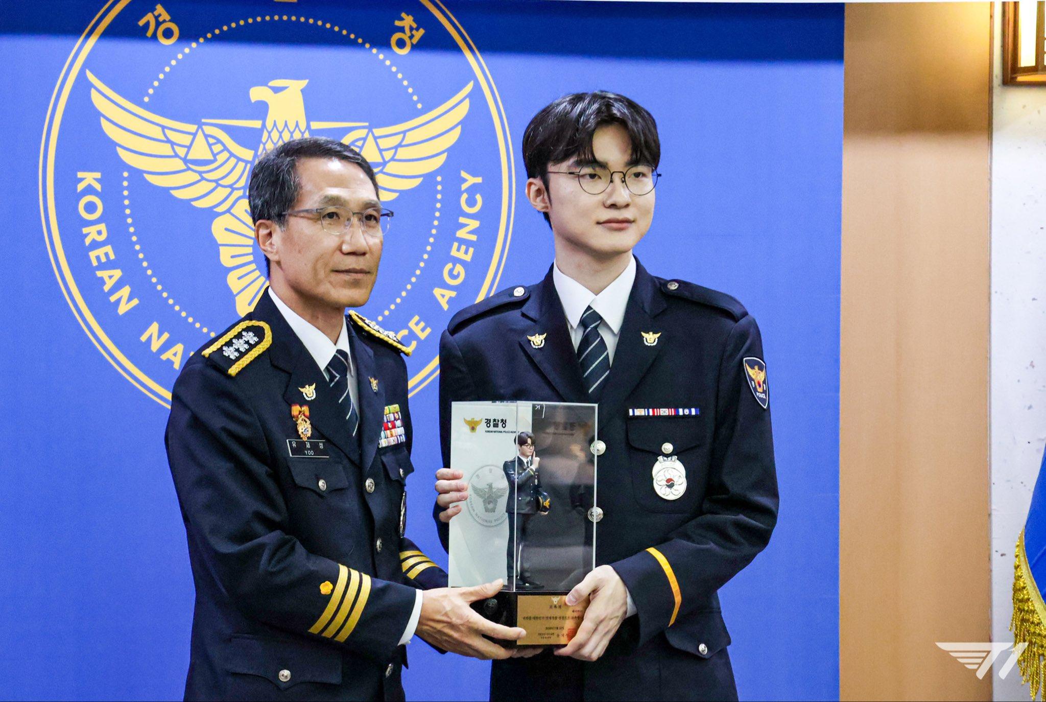 Faker Just Traded His Keyboard for a Badge — Sort Of
