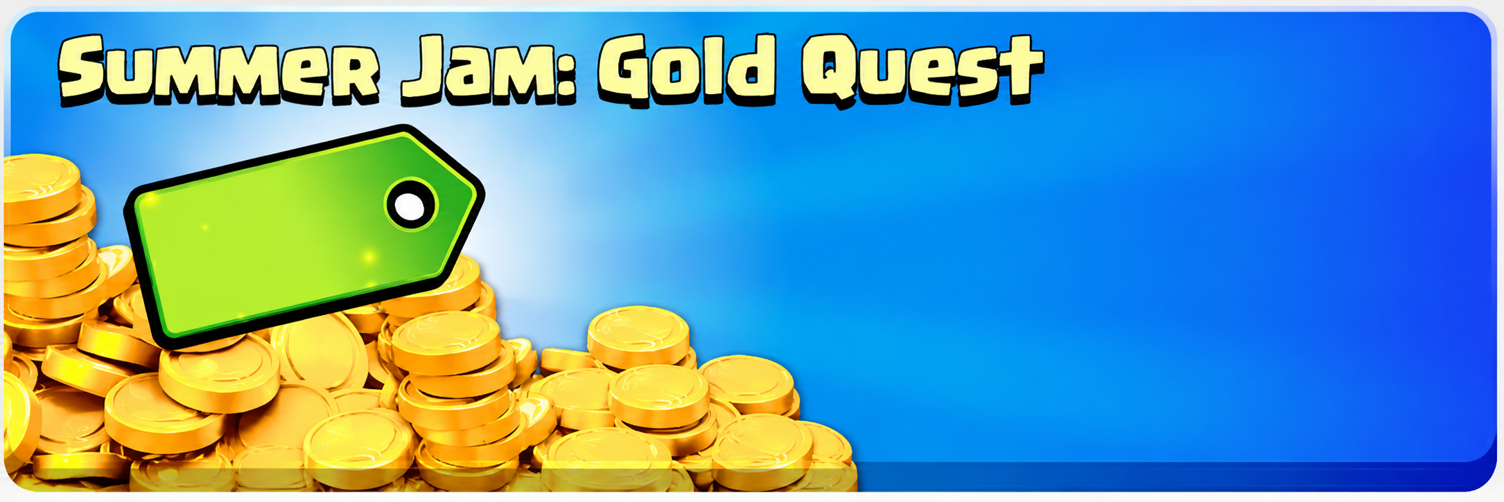 Clash of Clans Summer Jam Gold Quest: Cheaper Upgrades and Faster Build Times