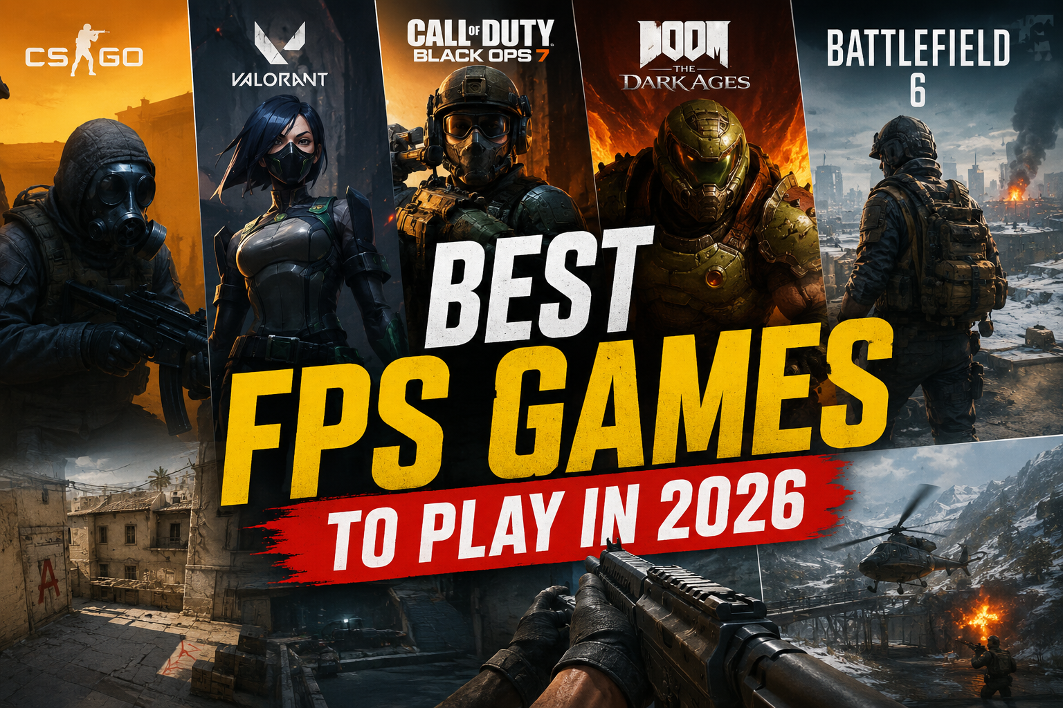 Best FPS Games to Play in 2026: Top 10 First-Person Shooters You Shouldn't Miss