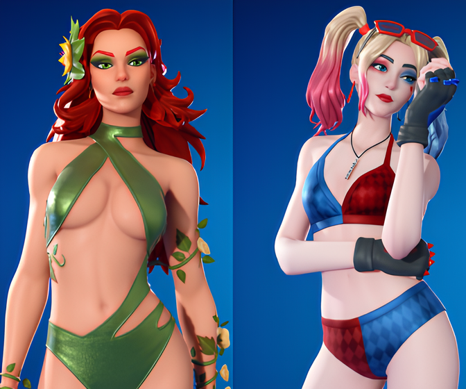 Fortnite New Update! New Poison Ivy and Harley Quinn Skins Come With a Catch