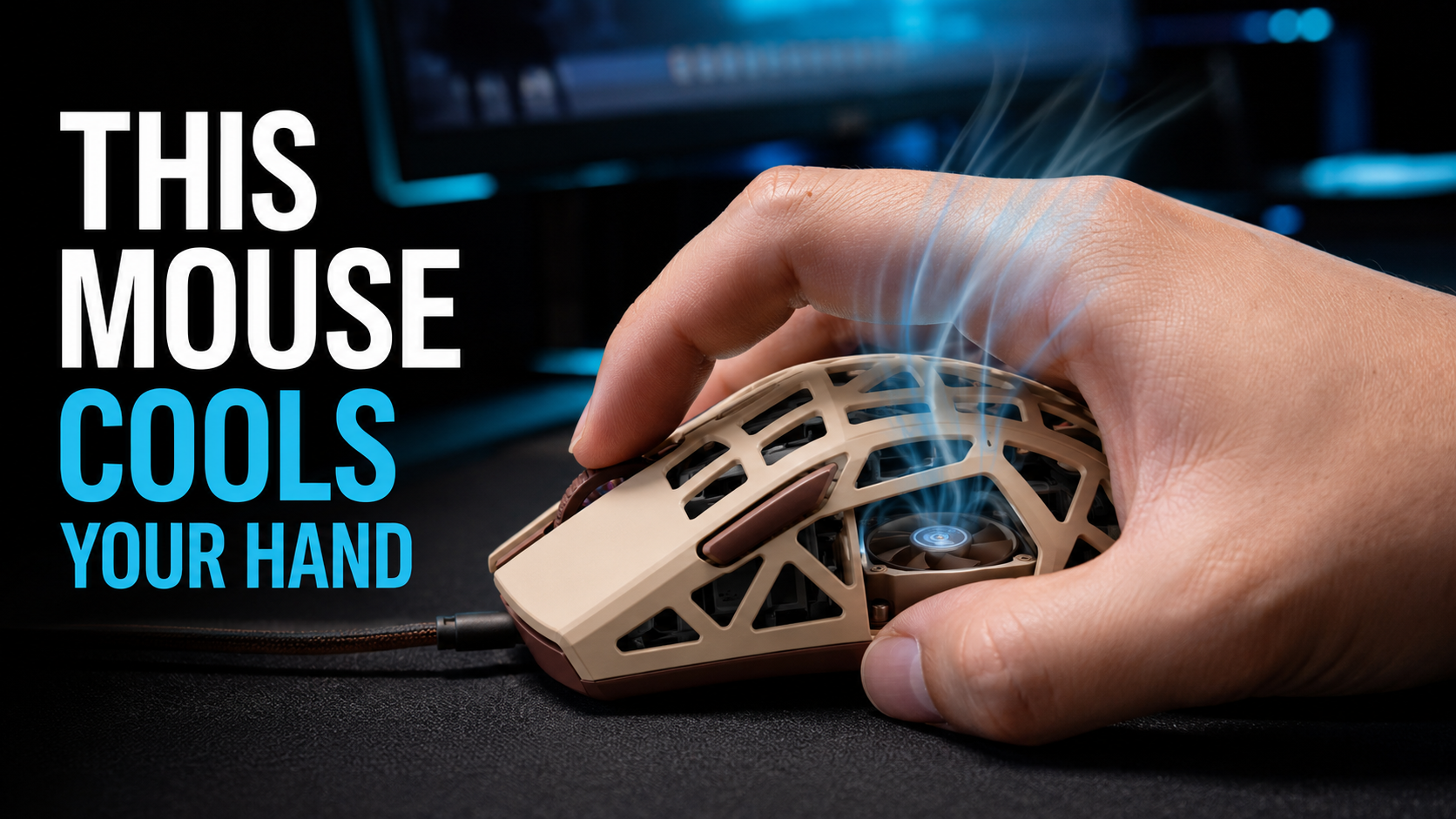 This Gaming Mouse Has a Built-In Fan to Keep Your Hands Cool