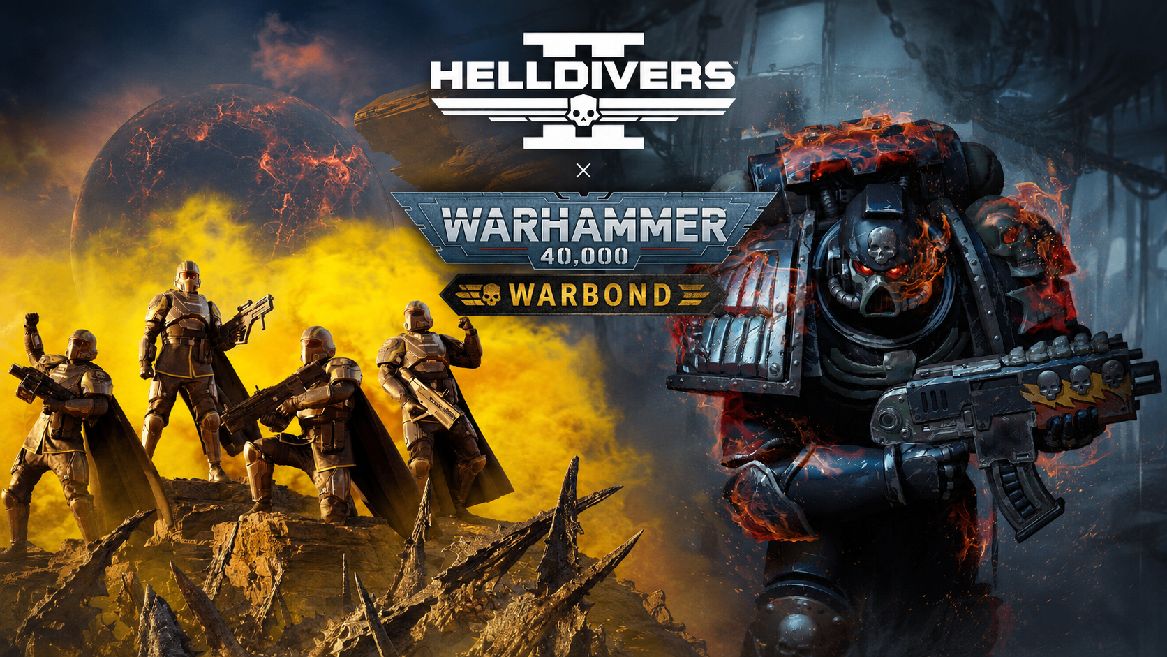 Helldivers 2 x Warhammer 40K Warbond Gets Its Full Reveal on July 30!