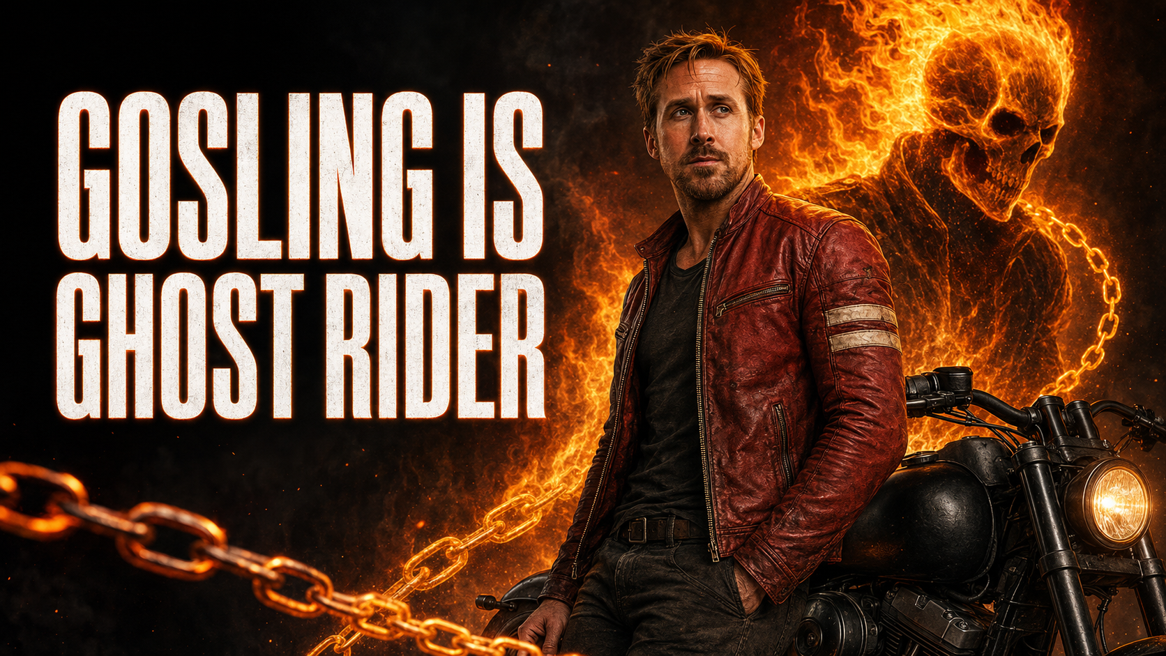 Ryan Gosling Just Became Marvel's Ghost Rider. Yes, Really.