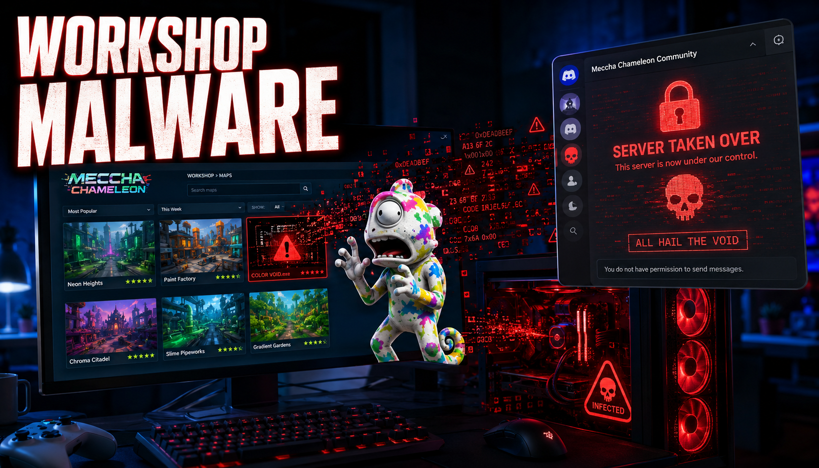 Meccha Chameleon Workshop Maps Hid Malware That Infected Players’ PCs